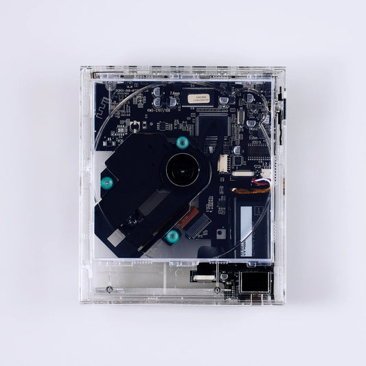 km 5INSTANT DISK AUDIO CP1 CLEAR CD PLAYER