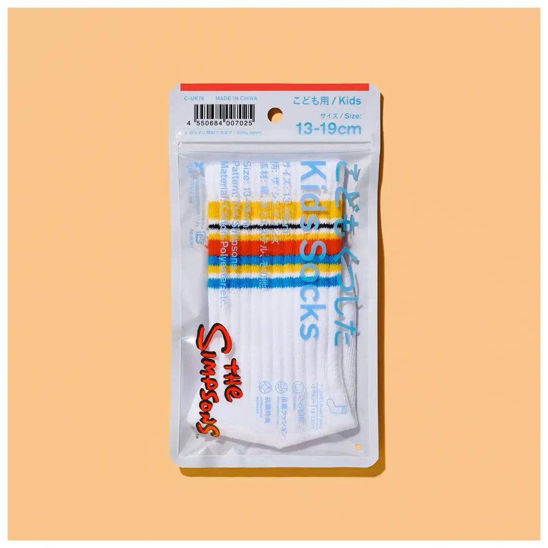 The Simpsons x CONVENIENCE WEAR by FamilyMart (STRIPED SOCKS)