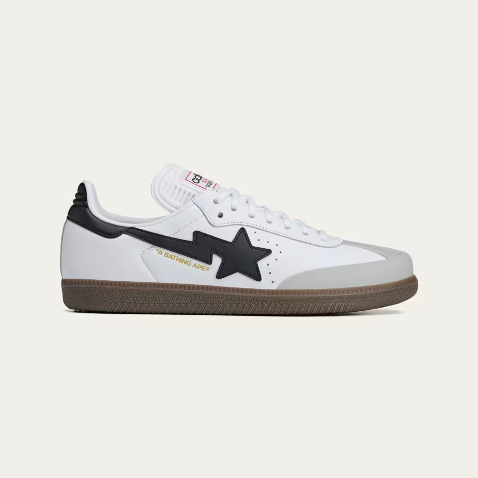BAPE x ADIDAS SAMBA - (WHITE / 26.5cm)【現貨】