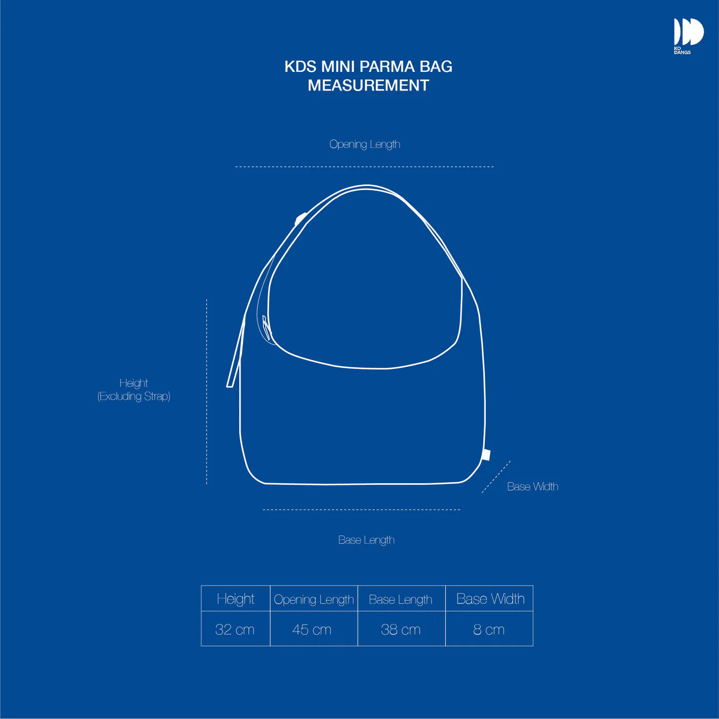 KODANGS MINI PARMA BAG (BLACK)【現貨】