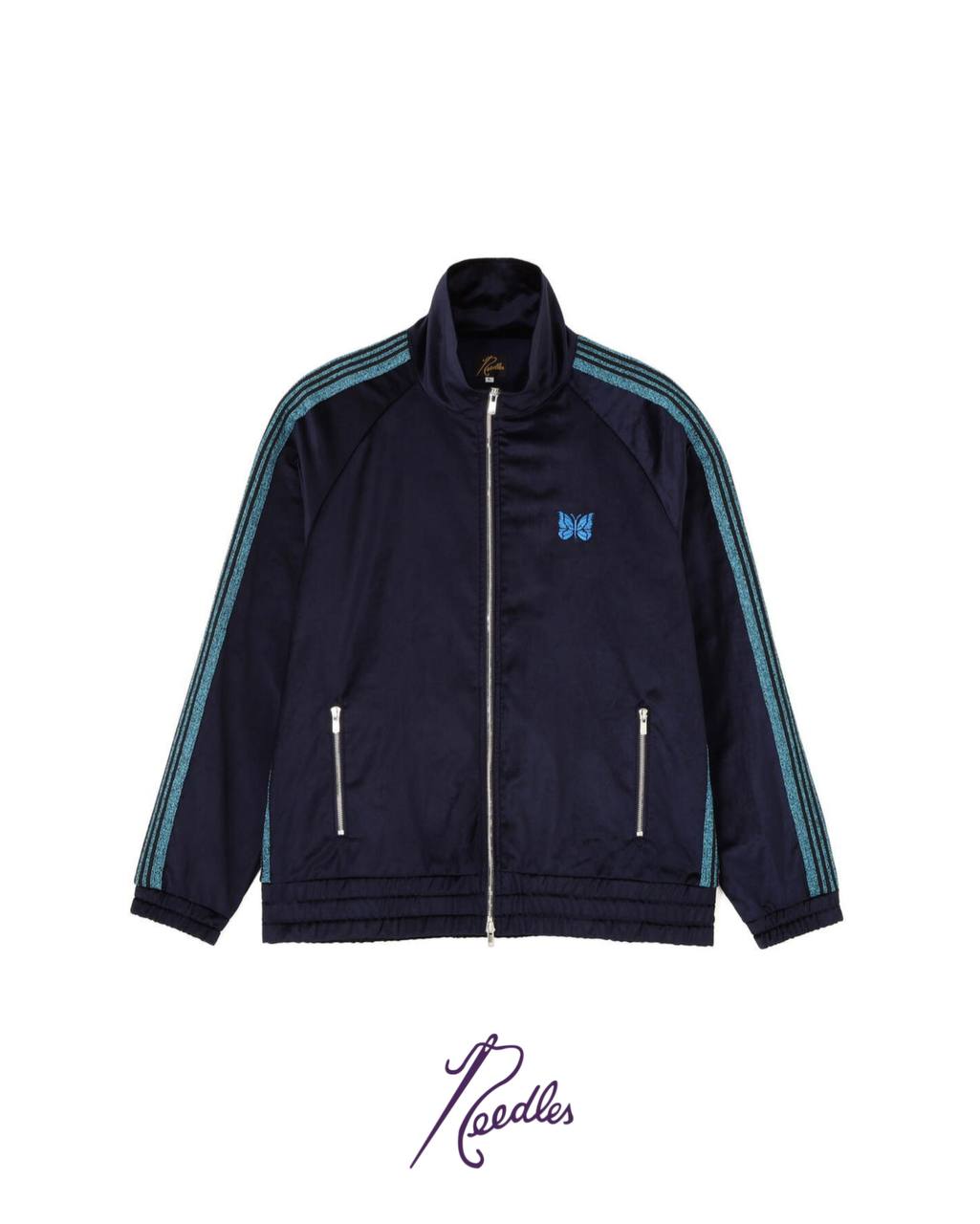 NEEDLES TRACK JACKET - C/PE VELOUR – JIKOCHU