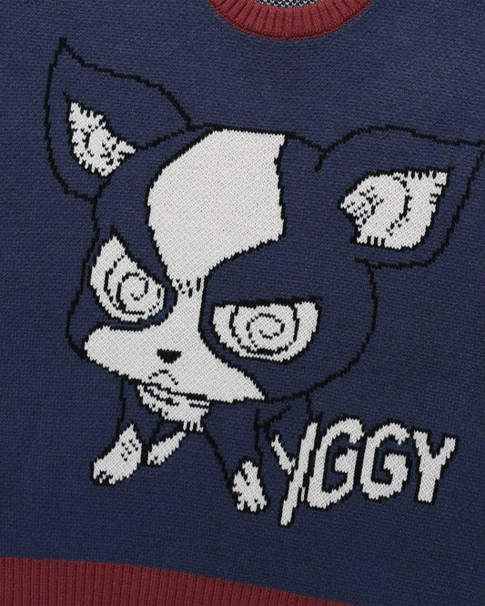 Nice Ghost Club x jojo's stardust crusaders - IGGY KNIT
