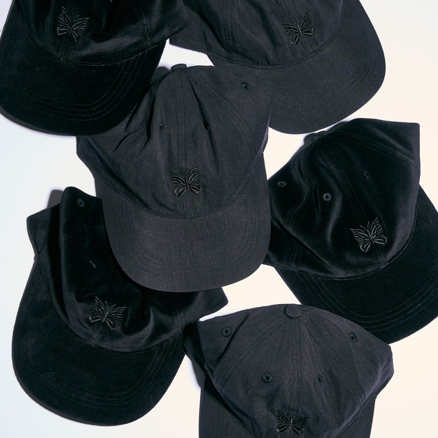 NEEDLES 別注 PAPILLON EMBROIDERY CAP