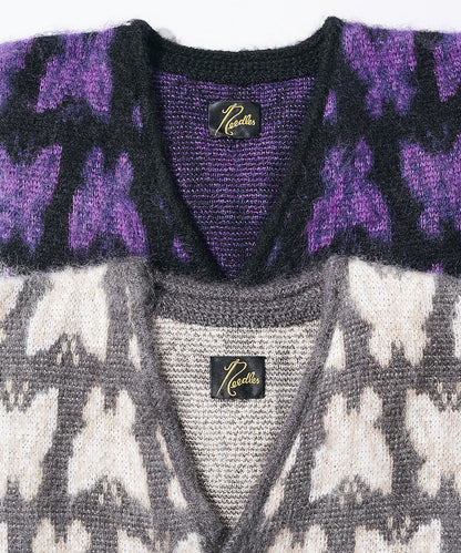 NEEDLES 別注 MOHAIR CARDIGAN - MANY PAPILLON