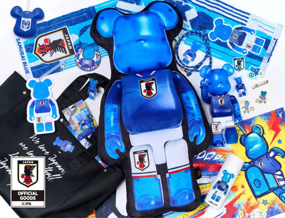 BE@RBRICK 日本足球國家隊 2026 サッカー日本代表Ver. 100% & 400%