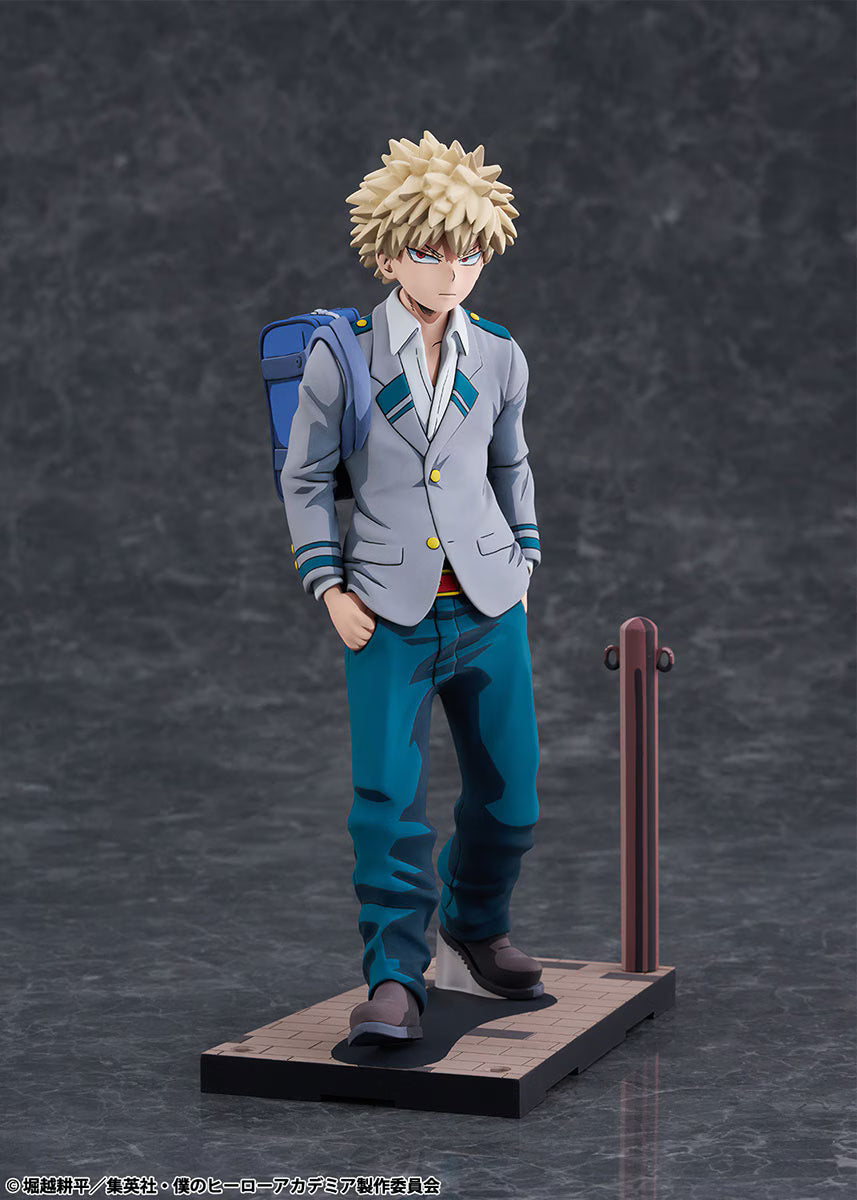 PALETTE MASTERS / 我的英雄學院 - 爆豪勝己 雄英高校制服 二次元化 VER. 1/8 完成品 FIGURES 【8月份店方出貨】