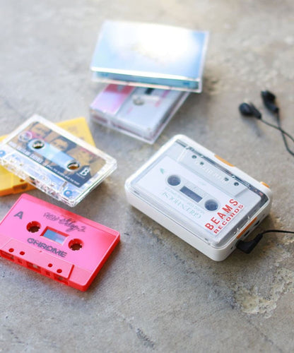 BEAMS RECORDS STEREO SKELETON CASSETTE PLAYER