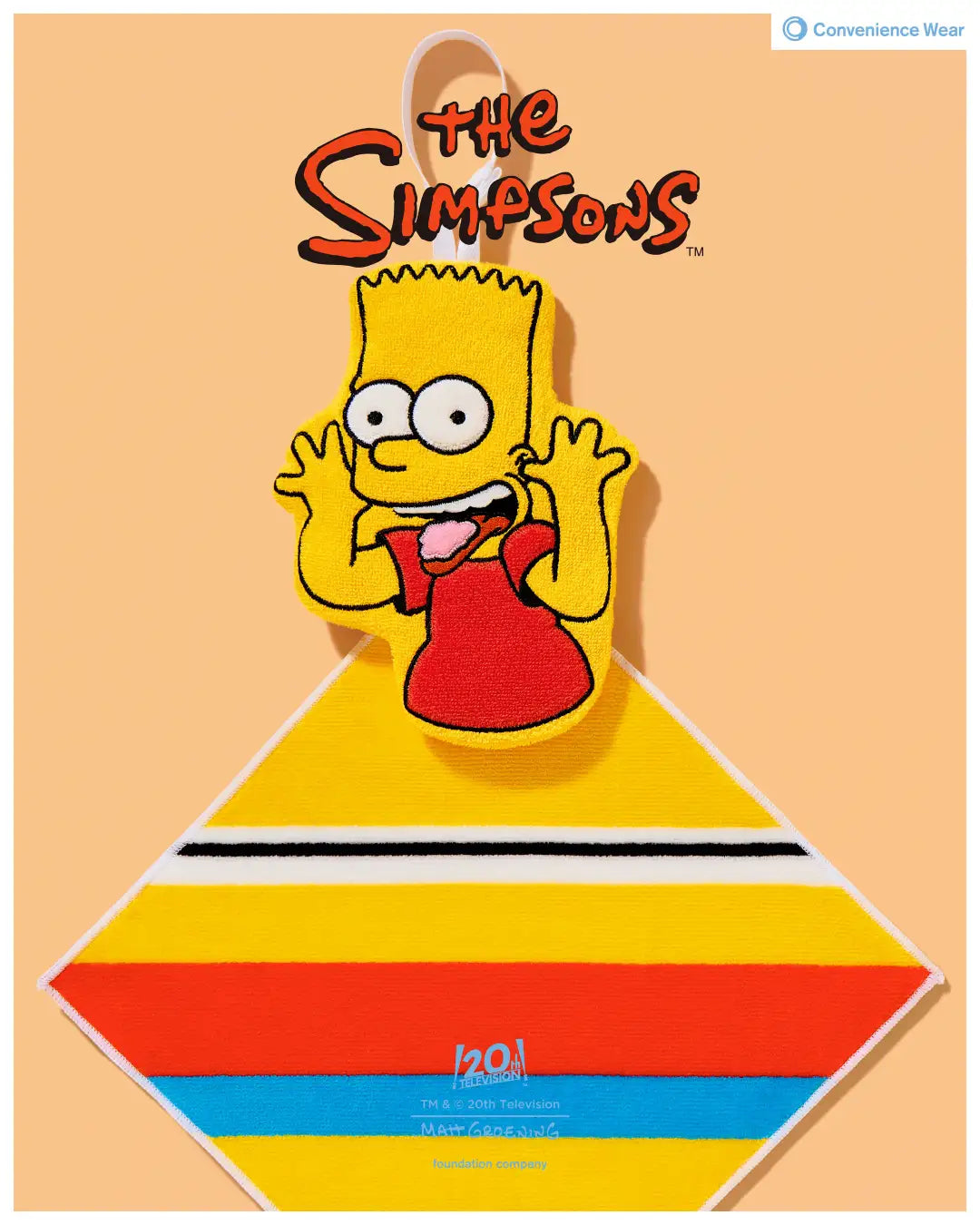 The Simpsons x CONVENIENCE WEAR by FamilyMart (TOWEL-IN POUCH)