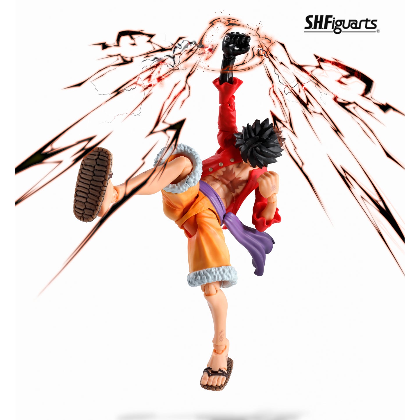S.H.Figuarts モンキー・D・ルフィ -鬼ヶ島討入- ONE PIECE BASE SHOP LIMITED Ver.【會場販售商品】