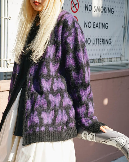 NEEDLES 別注 MOHAIR CARDIGAN - MANY PAPILLON