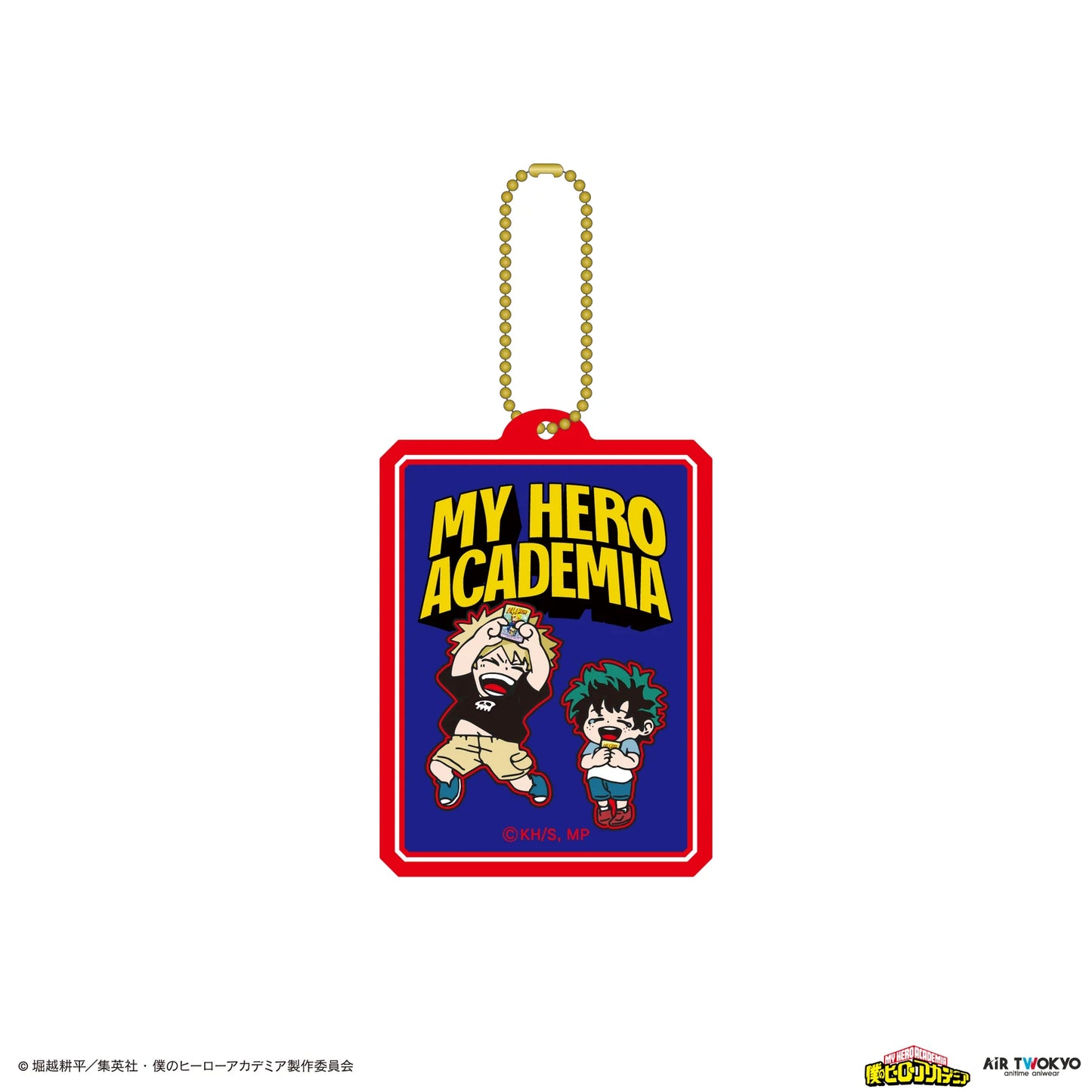AIR TWOKYO x 我的英雄學院 /  第二次決戦編 - BUTTON BADGE KEYCHAIN【5月下旬 ~ 6月上旬店方出貨預計】