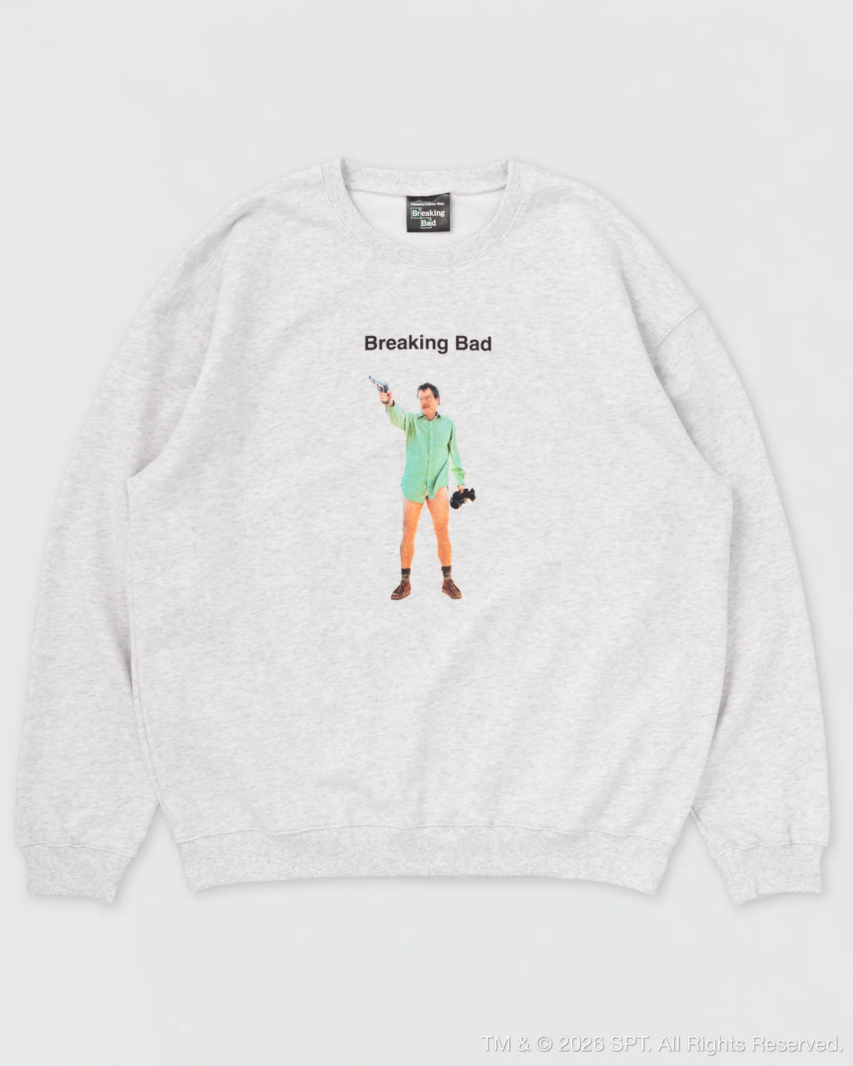 【2026年12月中旬〜2027年1月上旬店方出貨預計】『BREAKING BAD』× FCW Where Are My Pants? SWEATSHIRT (GRAY)