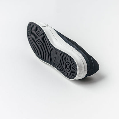 ASAHI SHOES 
BELTED SLIP-ON SUEDE