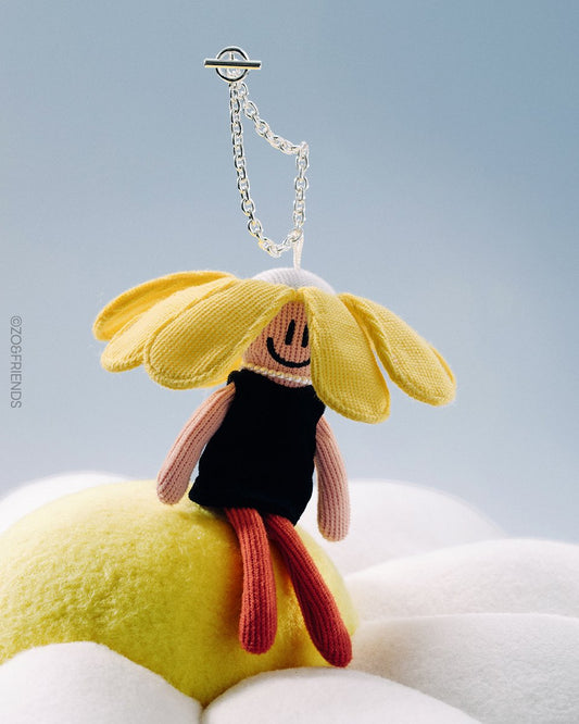 ZO&FRIENDS / A&NE KNITTED PLUSH KEY RING【現貨】