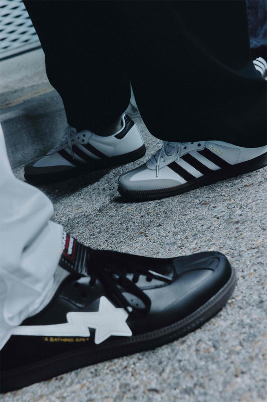 BAPE x ADIDAS SAMBA - (WHITE / 26.5cm)【現貨】