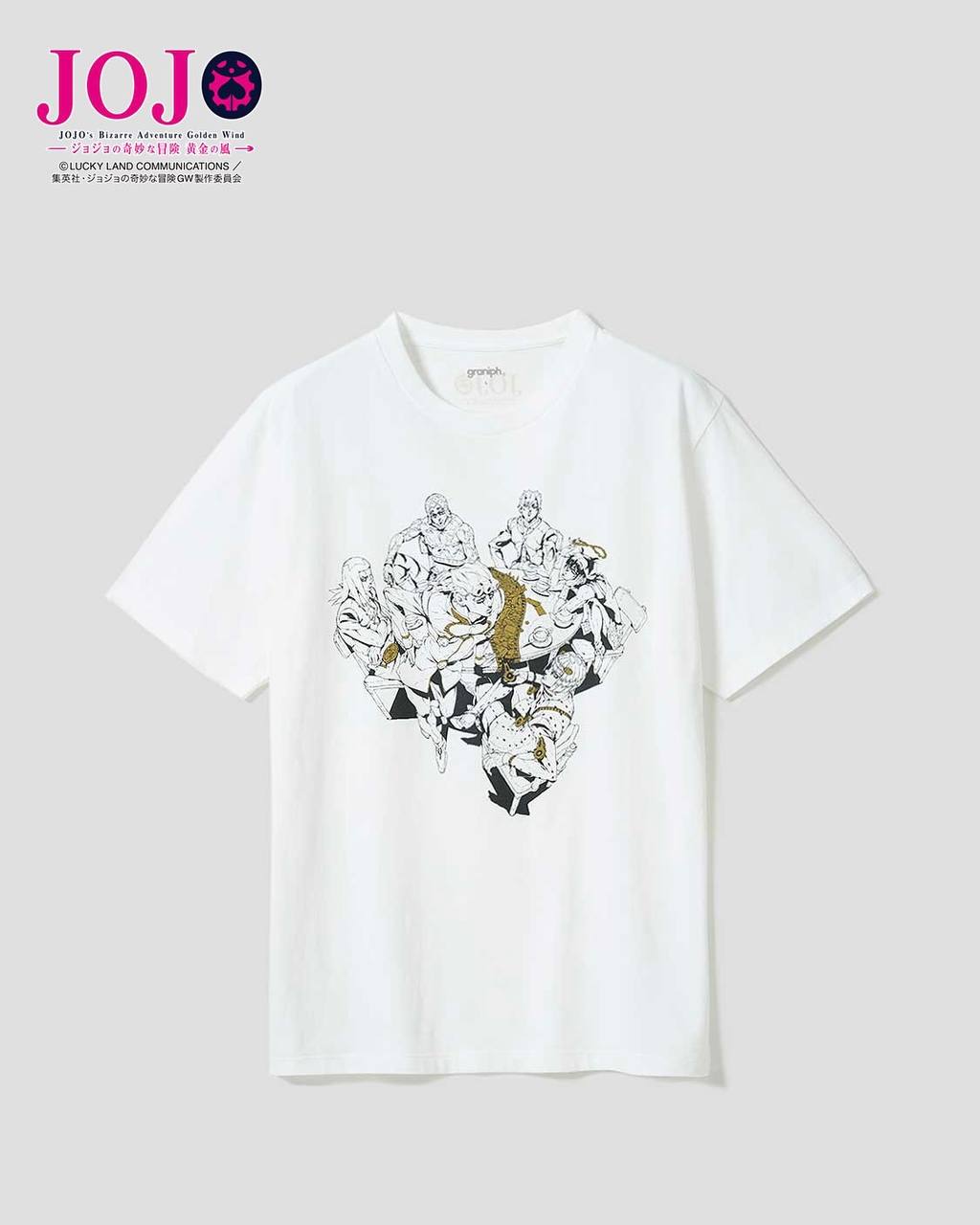 graniph x JoJo的奇妙冒險 COLLABORATION - 第4彈 (第5部 - 黃金之風)【11月上旬出貨】