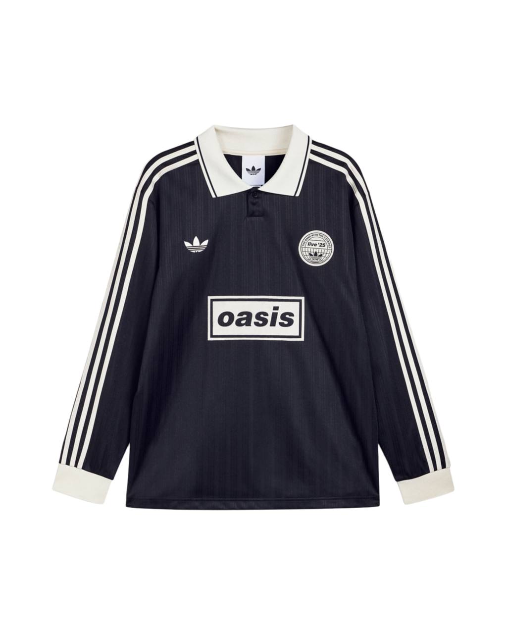 adidas Originals x Oasis Live ‘25 Drop 2 / TOUR JACQUARD LONG SLEEVE FOOTBALL SHIRT
