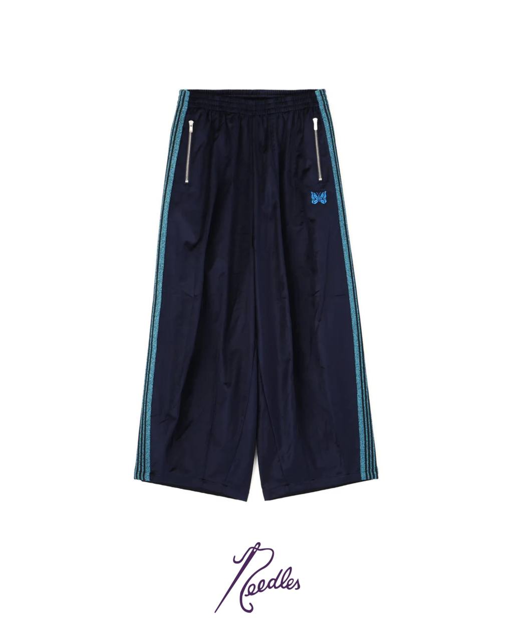 NEEDLES H.D.TRACK PANT - C/PE VELOUR