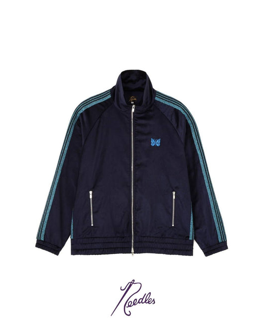 NEEDLES TRACK JACKET - C/PE VELOUR