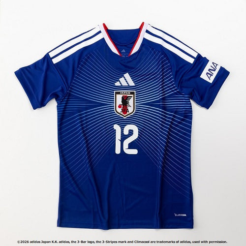 【6月中旬店方出貨預計】ADIDAS JAPAN NATIONAL FOOTBALL TEAM 2026 HOME REPLICA JERSEY (ANA Ver.)