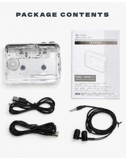 VERSOS - PORTABLE CASSETTE PLAYER