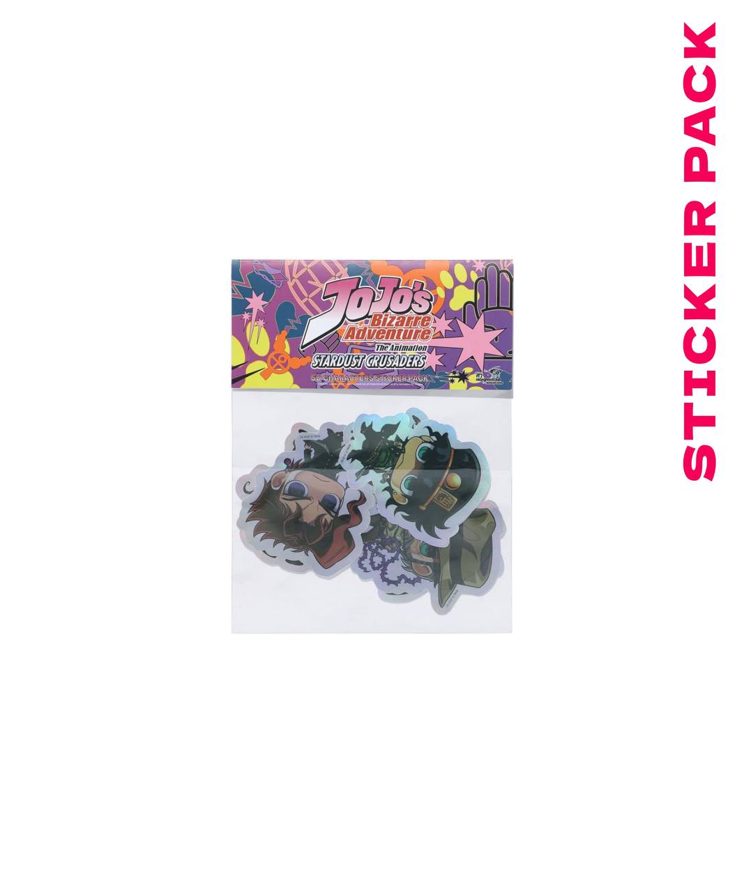 Nice Ghost Club x jojo's stardust crusaders - STICKER PACK