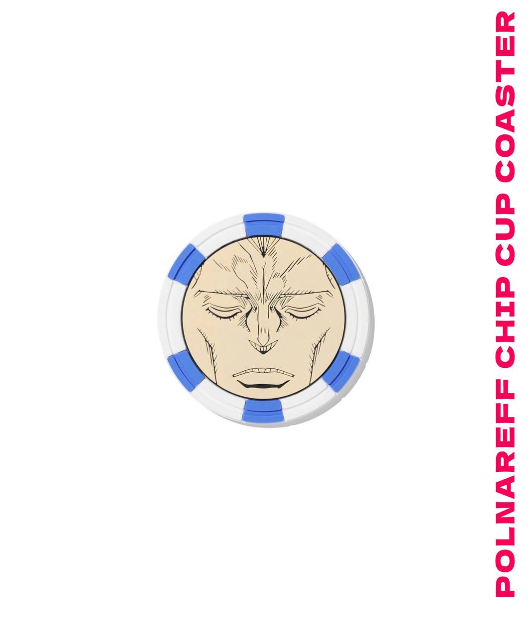 Nice Ghost Club x jojo's stardust crusaders - POLNAREFF CHIP CUP COASTER