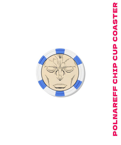 Nice Ghost Club x jojo's stardust crusaders - POLNAREFF CHIP CUP COASTER