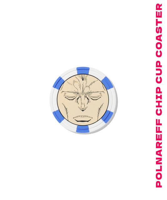 Nice Ghost Club x jojo's stardust crusaders - POLNAREFF CHIP CUP COASTER