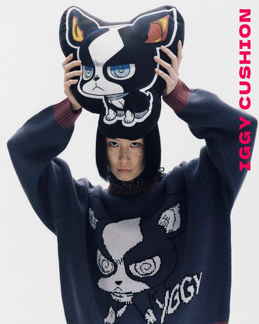 Nice Ghost Club x jojo's stardust crusaders - IGGY CUSHION