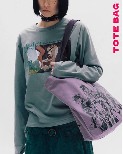 Nice Ghost Club x jojo's stardust crusaders - TOTE BAG