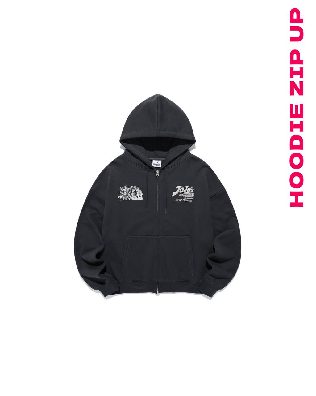 Nice Ghost Club x jojo's stardust crusaders - HOODIE ZIP UP