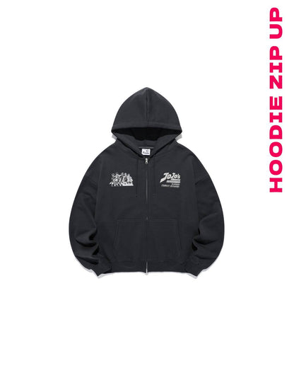 Nice Ghost Club x jojo's stardust crusaders - HOODIE ZIP UP