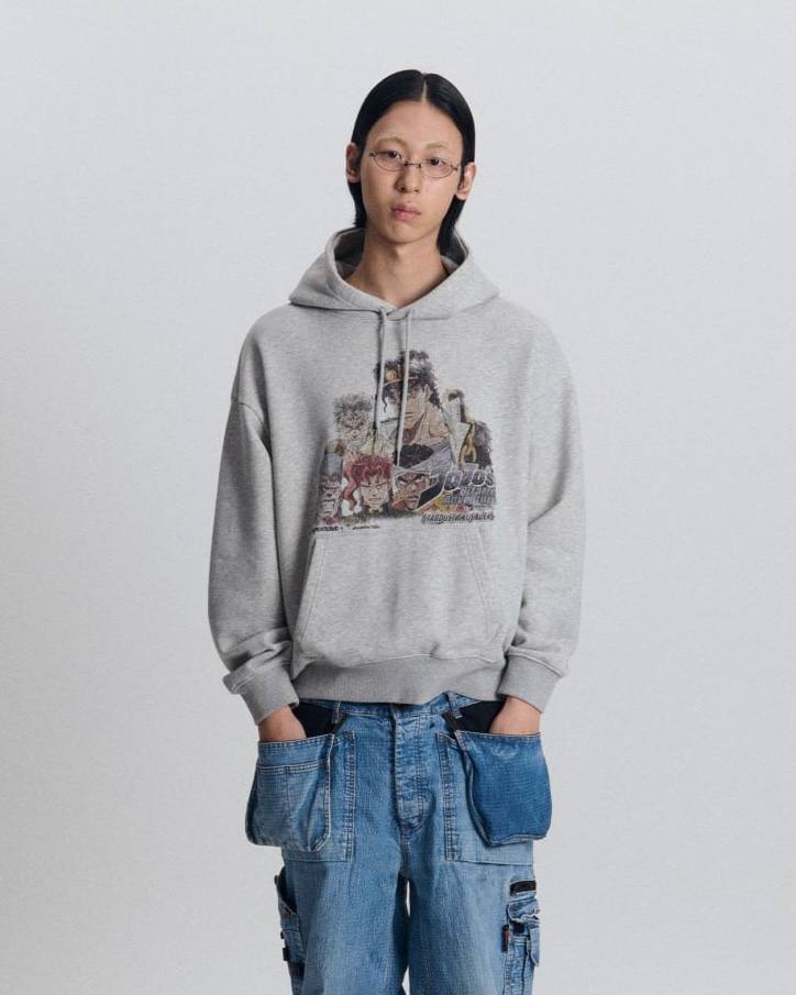 Nice Ghost Club x jojo's stardust crusaders - HOODIE
