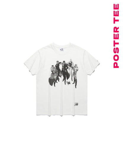 Nice Ghost Club x jojo's stardust crusaders - POSTER TEE