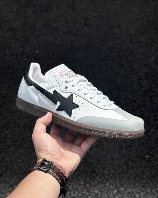 BAPE x ADIDAS SAMBA - (WHITE / 26.5cm)【現貨】