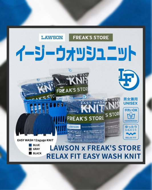 LAWSON x FREAK'S STORE RELAX FIT EASY WASH KNIT