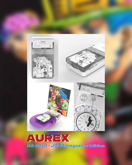 【11月下旬店方出貨預計】ジョジョの奇妙な冒険 - AUREX AX－RP10 JOJO magazine edition Record Player