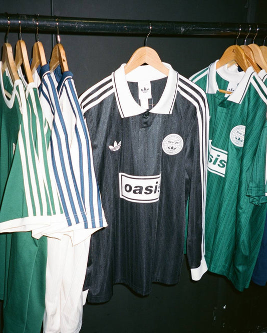 adidas Originals x Oasis Live ‘25 Drop 2 / TOUR JACQUARD LONG SLEEVE FOOTBALL SHIRT