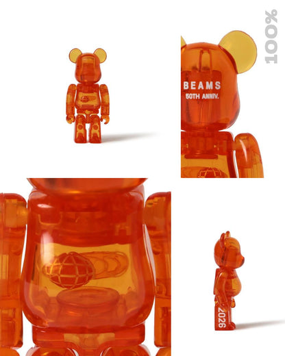 【10月下旬店方出貨預計】BE@RBRICK × BEAMS 50th 100% & 400%