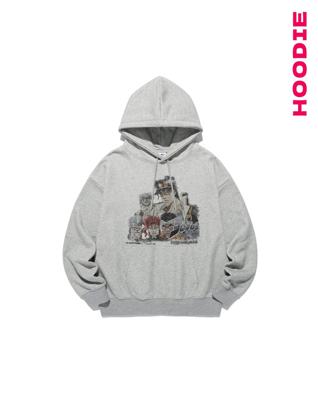 Nice Ghost Club x jojo's stardust crusaders - HOODIE