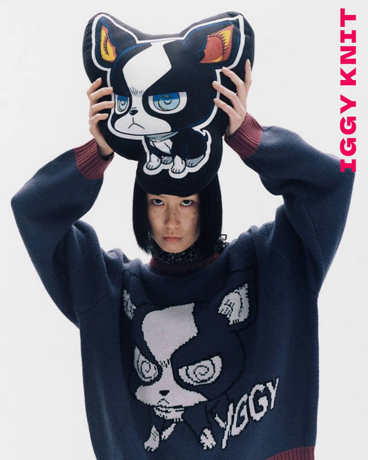 Nice Ghost Club x jojo's stardust crusaders - IGGY KNIT