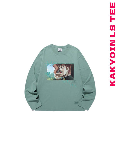 Nice Ghost Club x jojo's stardust crusaders - KAKYOIN LS TEE