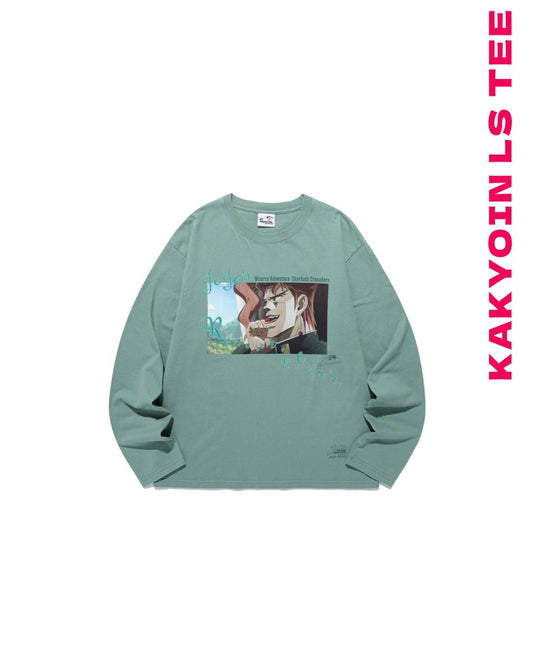 Nice Ghost Club x jojo's stardust crusaders - KAKYOIN LS TEE