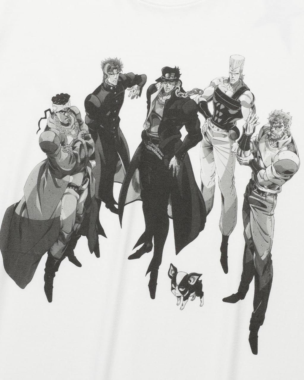 Nice Ghost Club x jojo's stardust crusaders - POSTER TEE
