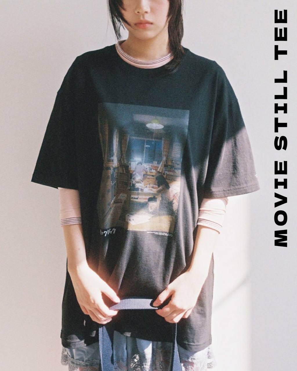 【10月下旬店方出貨預計】Nice Ghost Club x LOOKBACK MOVIE STILL TEE