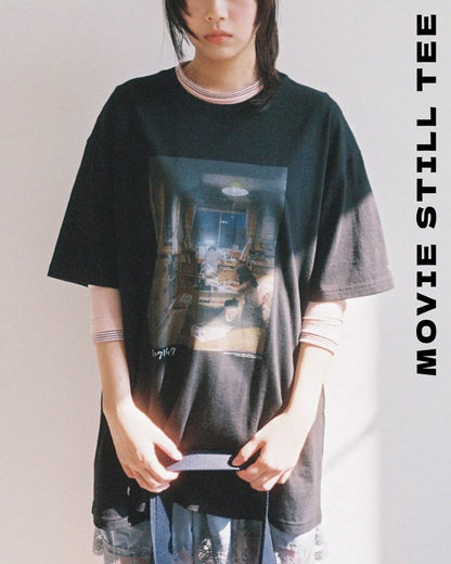 【10月下旬店方出貨預計】Nice Ghost Club x LOOKBACK MOVIE STILL TEE