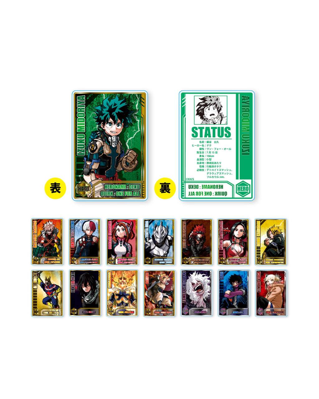 我的英雄學院 / STATUS CARD COLLECTION - 數據卡 (全15種 / RANDOM 1種入)【現貨】