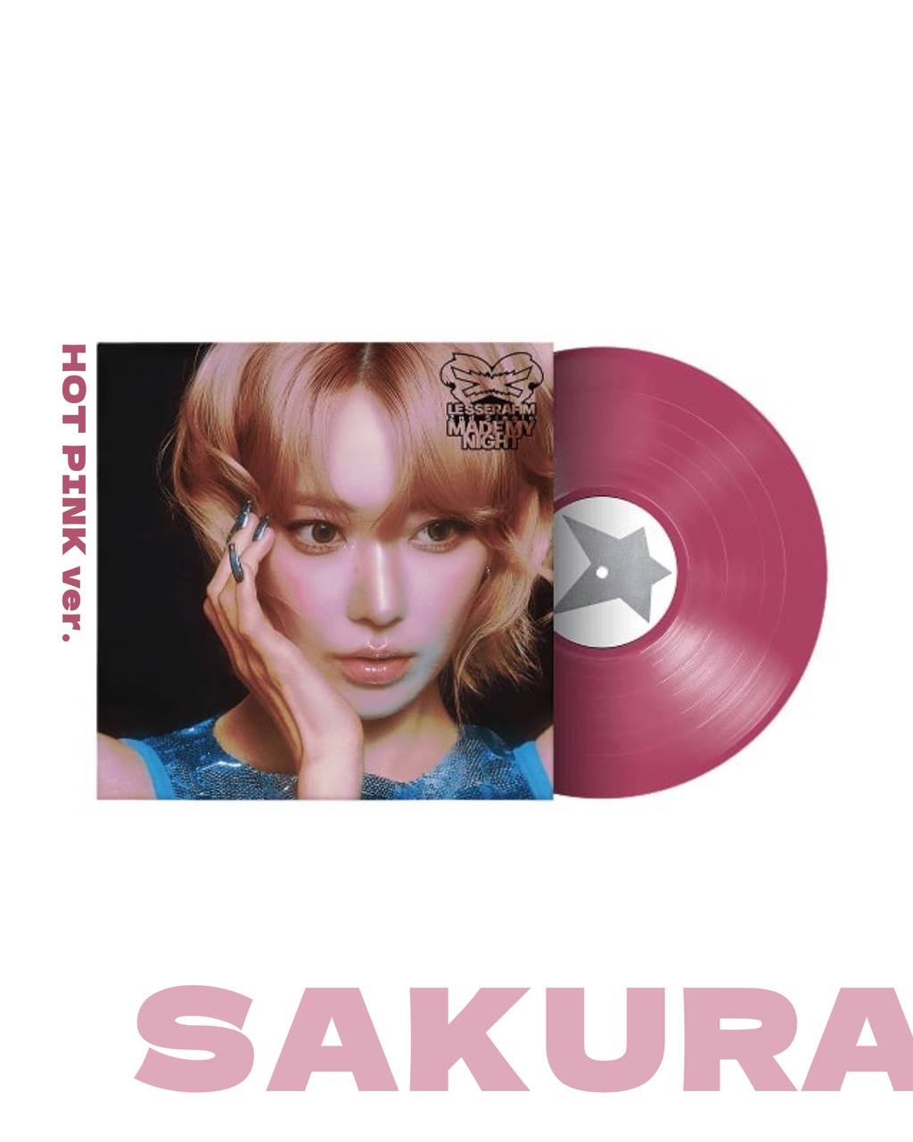 【10月下旬店方出貨預計】LE SSERAFIM - 2nd Single Album 'Made My Night' VINYL