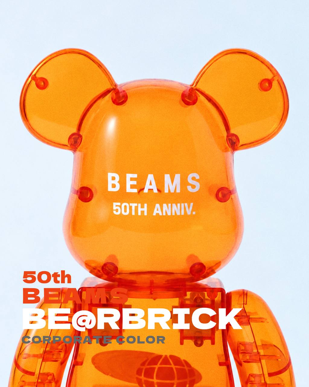 【10月下旬店方出貨預計】BE@RBRICK × BEAMS 50th 100% & 400%